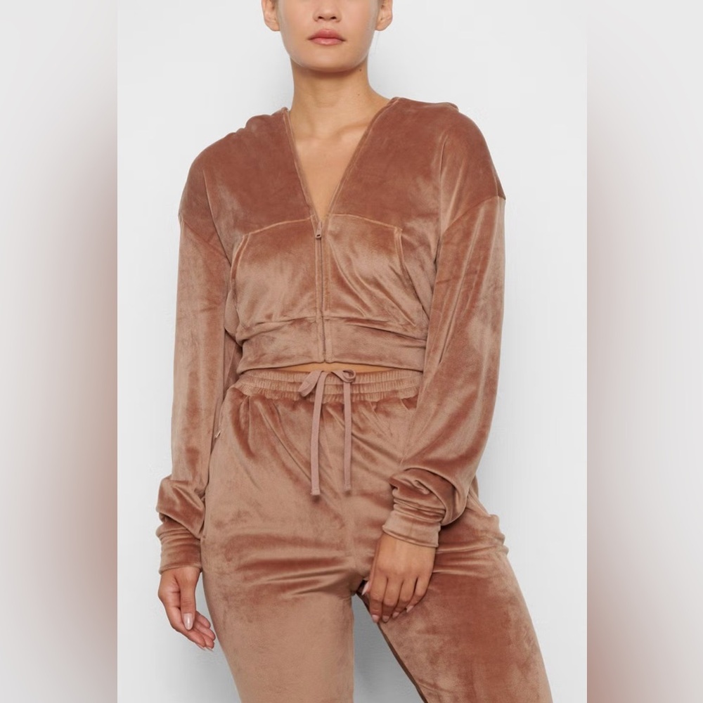 Skims velour tracksuit